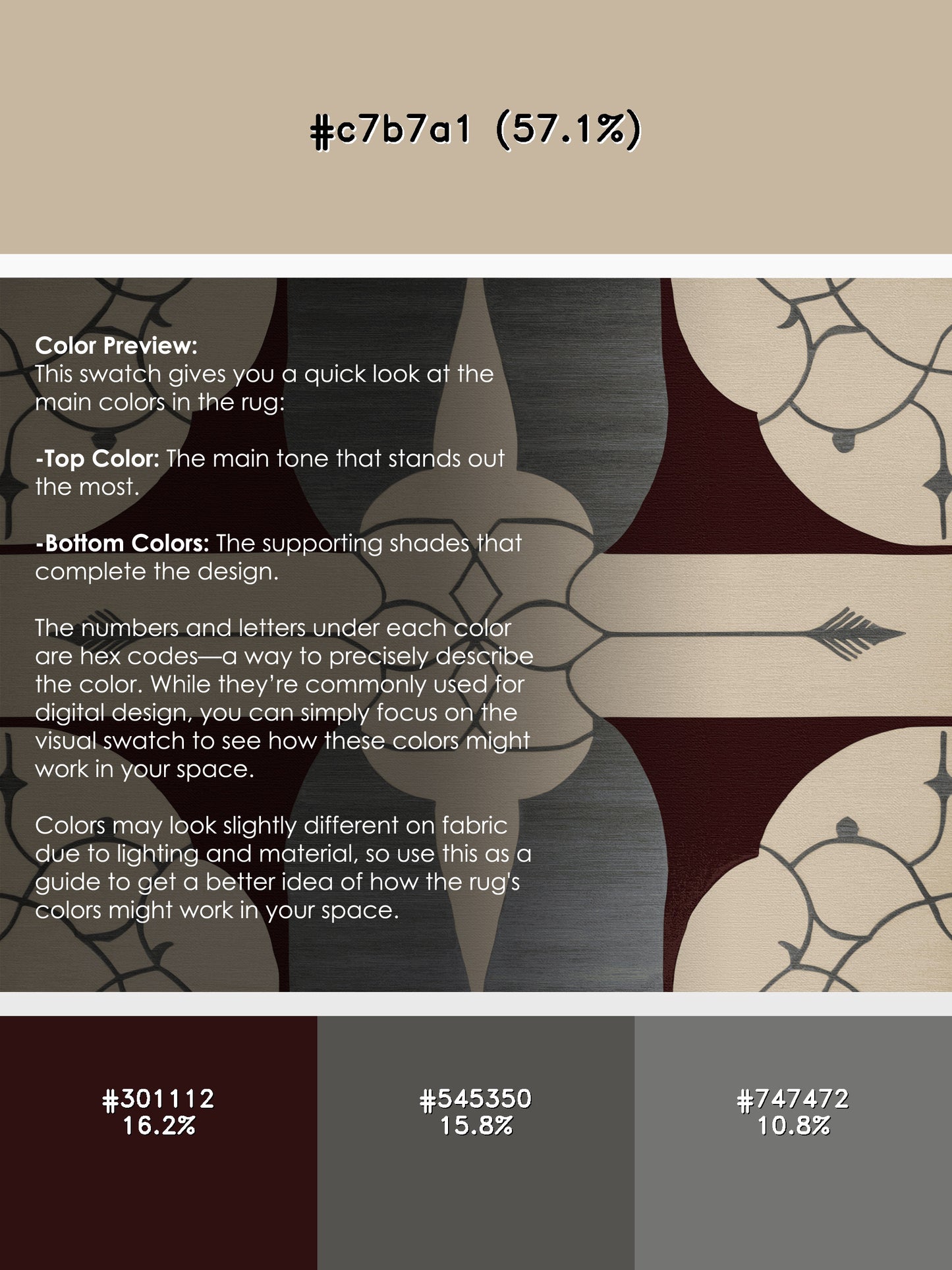 Pattern Reflection Rug