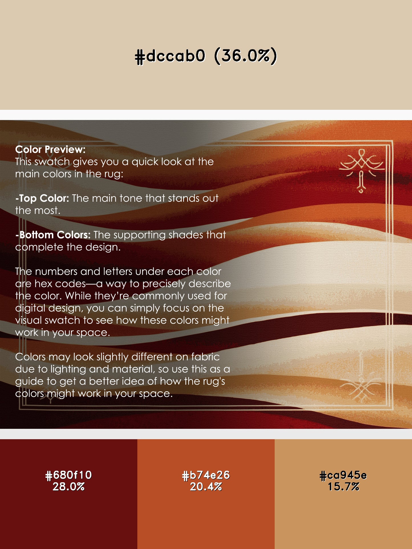 Ochre Whispers Rug
