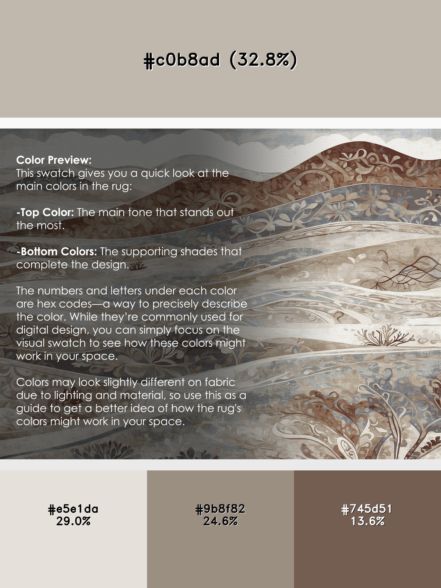 Shaded Dune Rug