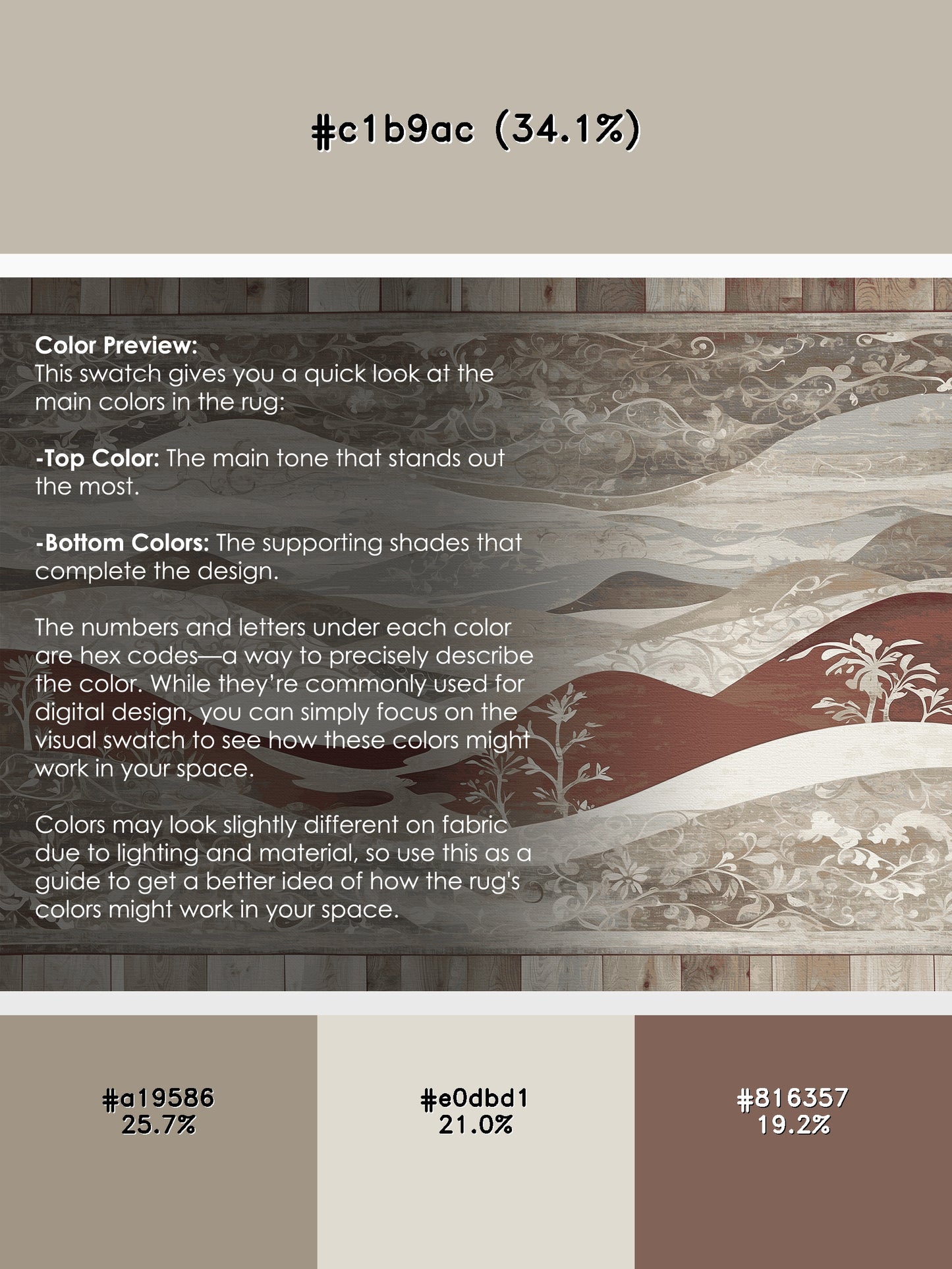 Shadowed Bloom Rug