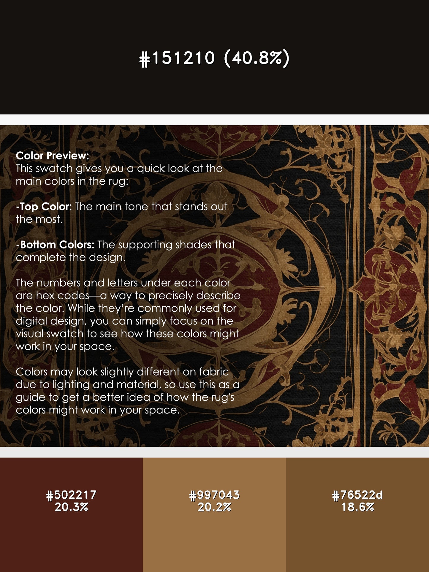 Arcane Crown Rug