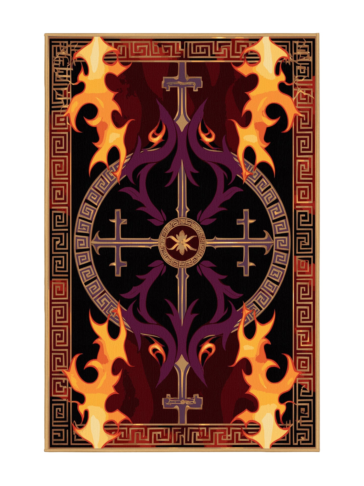 Glided Mythos Rose of Antiquity - Premium Chocolate Brown Modern Area Rug | Plush & Washable Options | Rugolution Home Decor