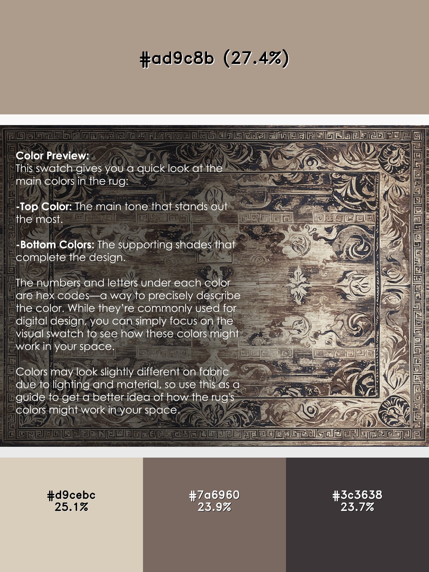 Dionysian Feast Rug