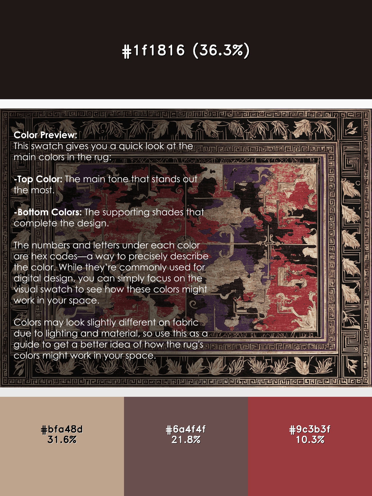 Laurel Crown Rug