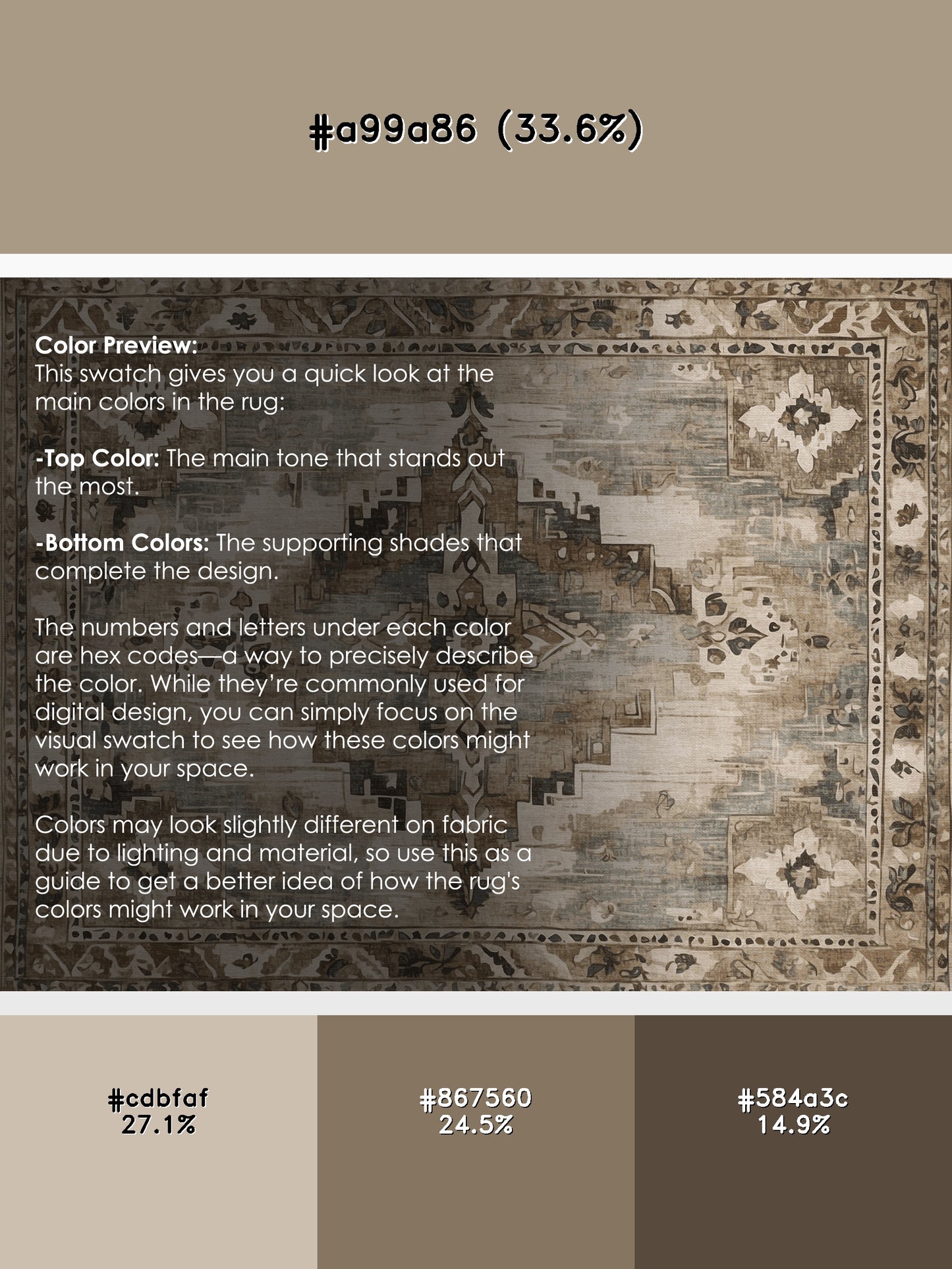 Golden Chronicle Rug