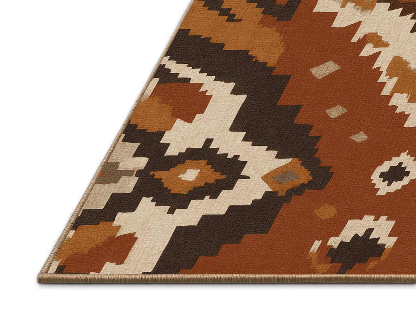 Adobe Maze Rug