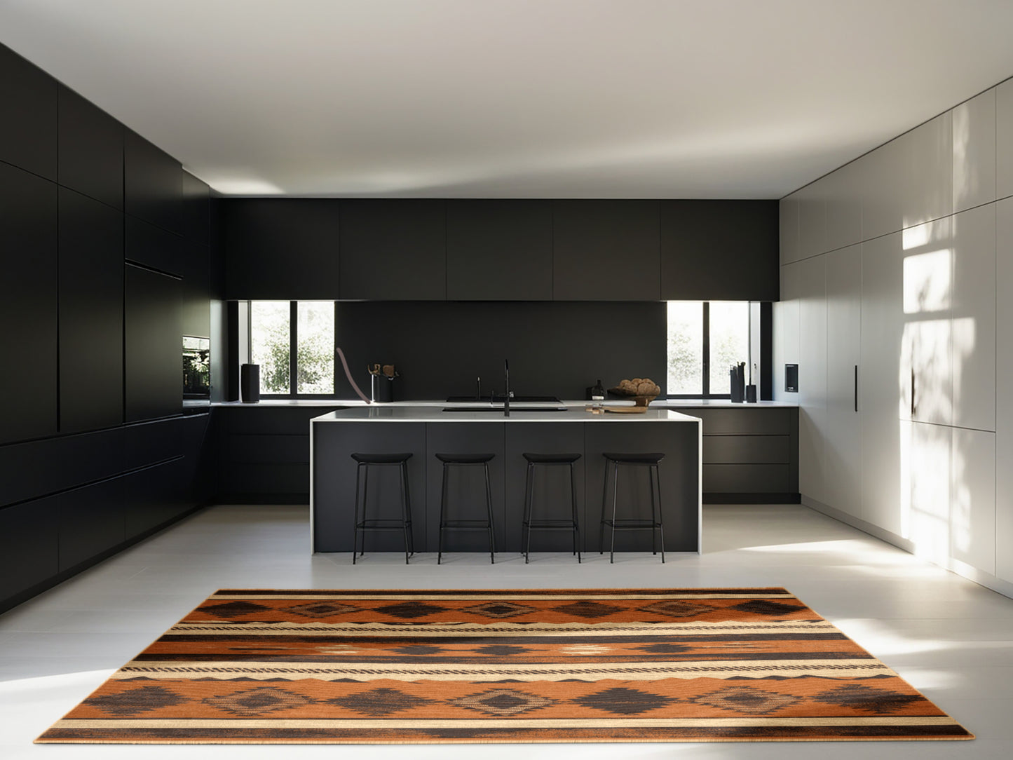 Earthbound Geometry Rug