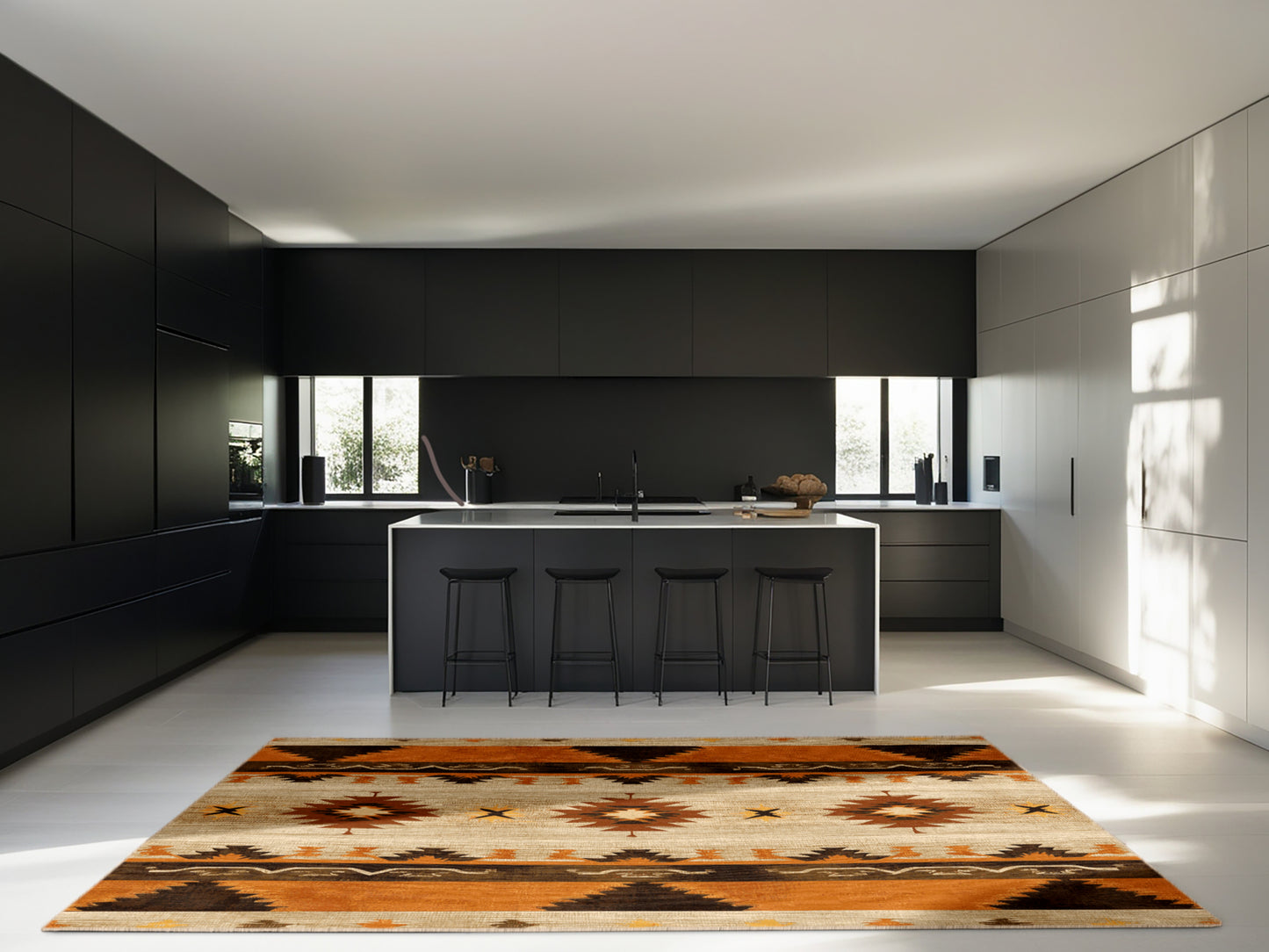 Sunlit Labyrinth Rug