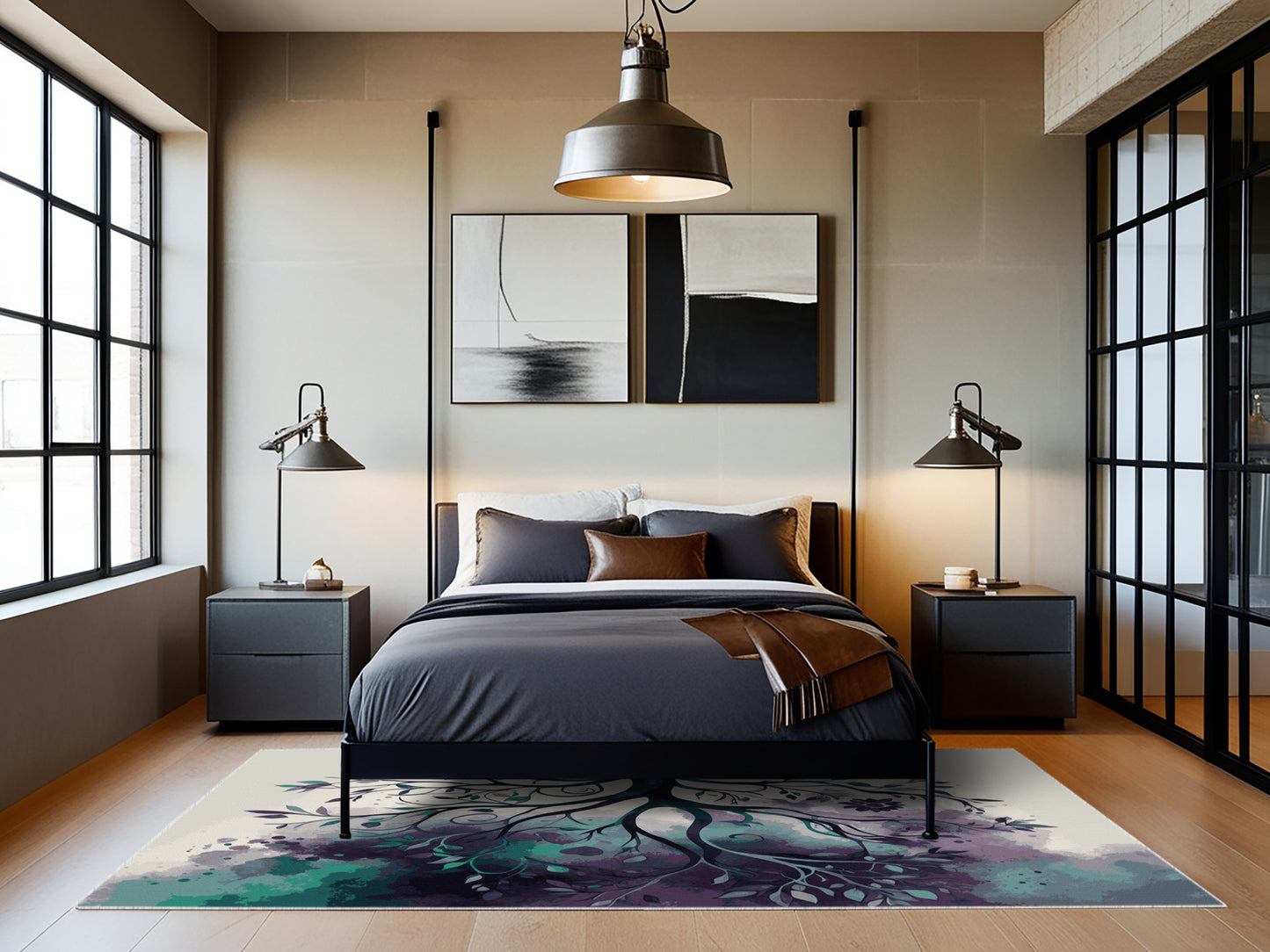 Sapphire Saplings Rug