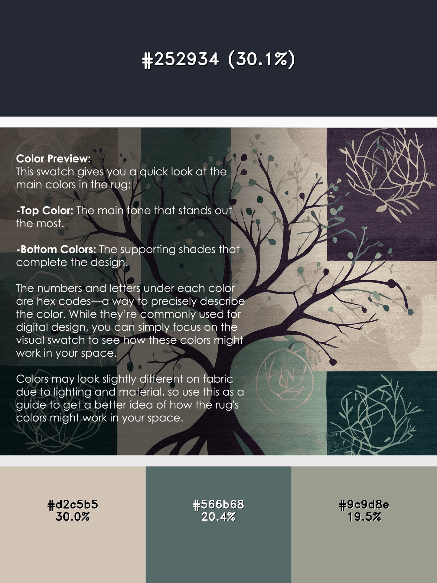 Luminous Overgrowth Rug