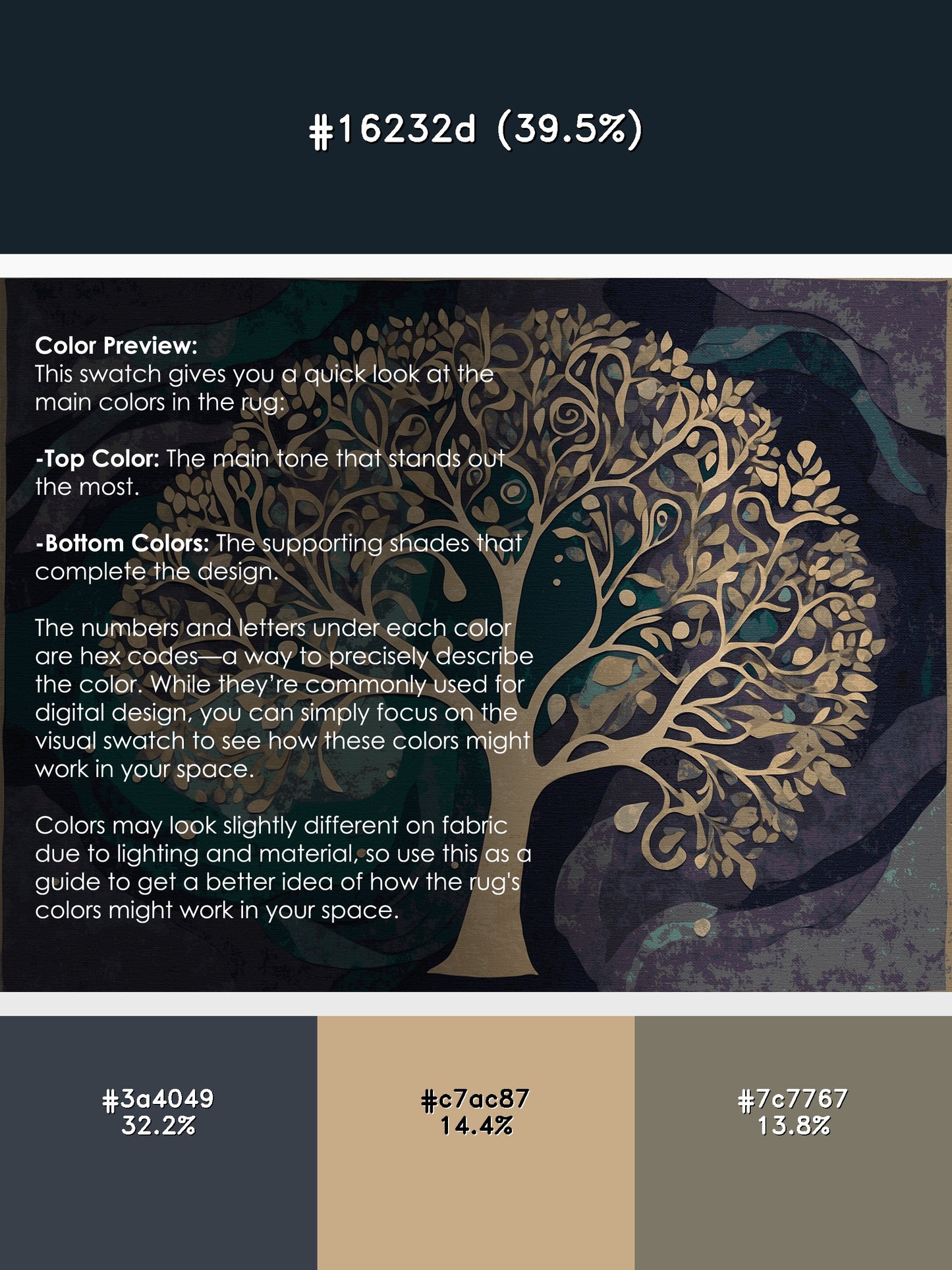 Galactic Greenery Rug