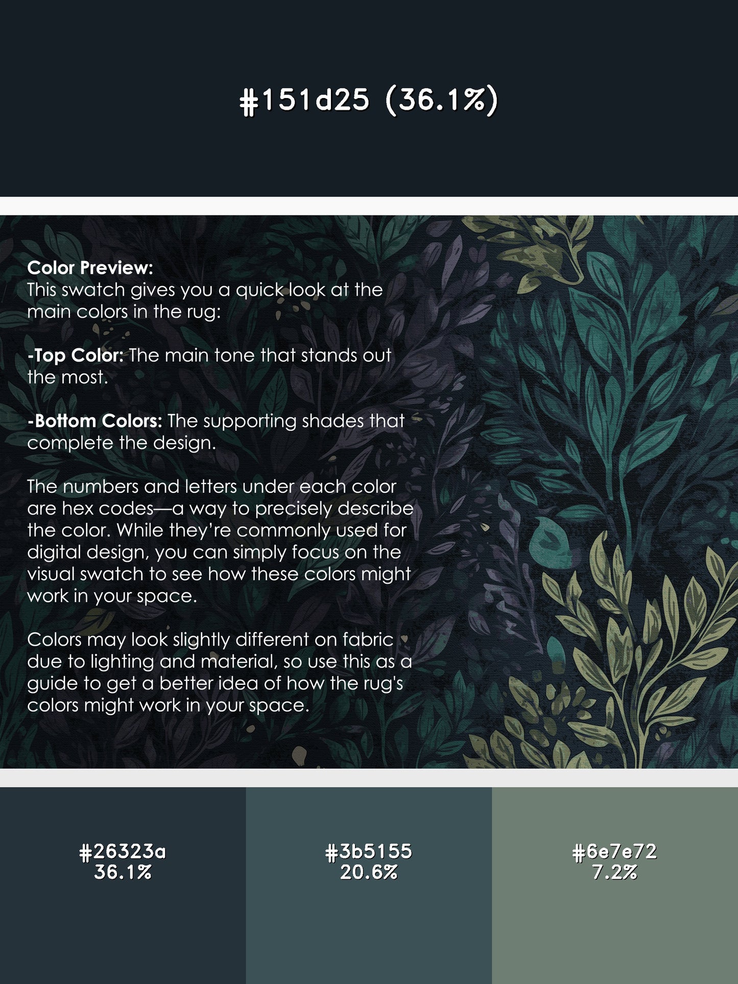 Verdant Horizon Rug