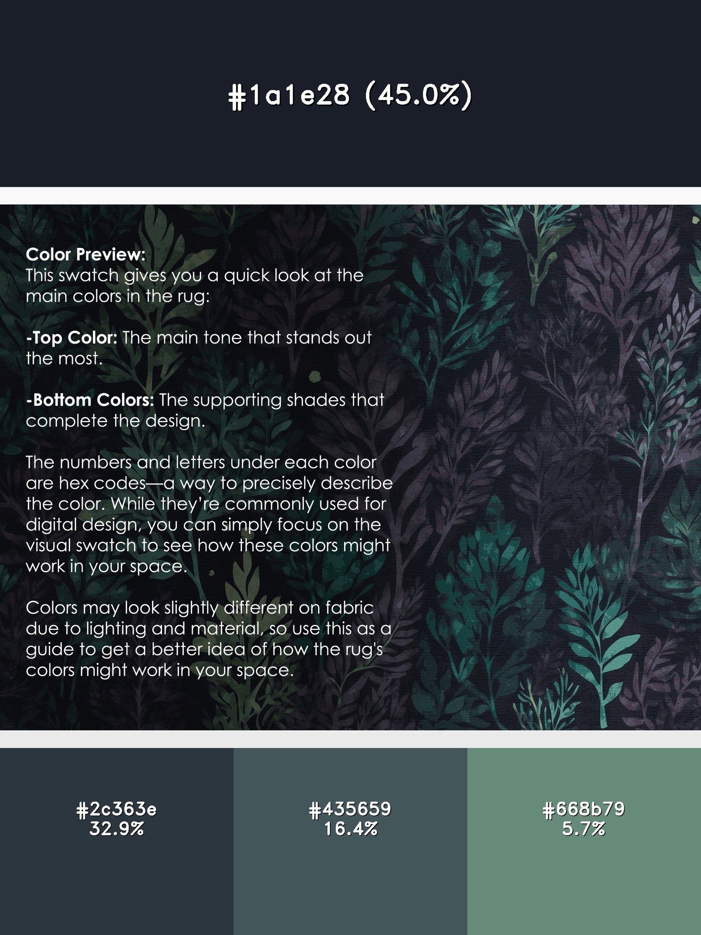 Forest Aurora Rug