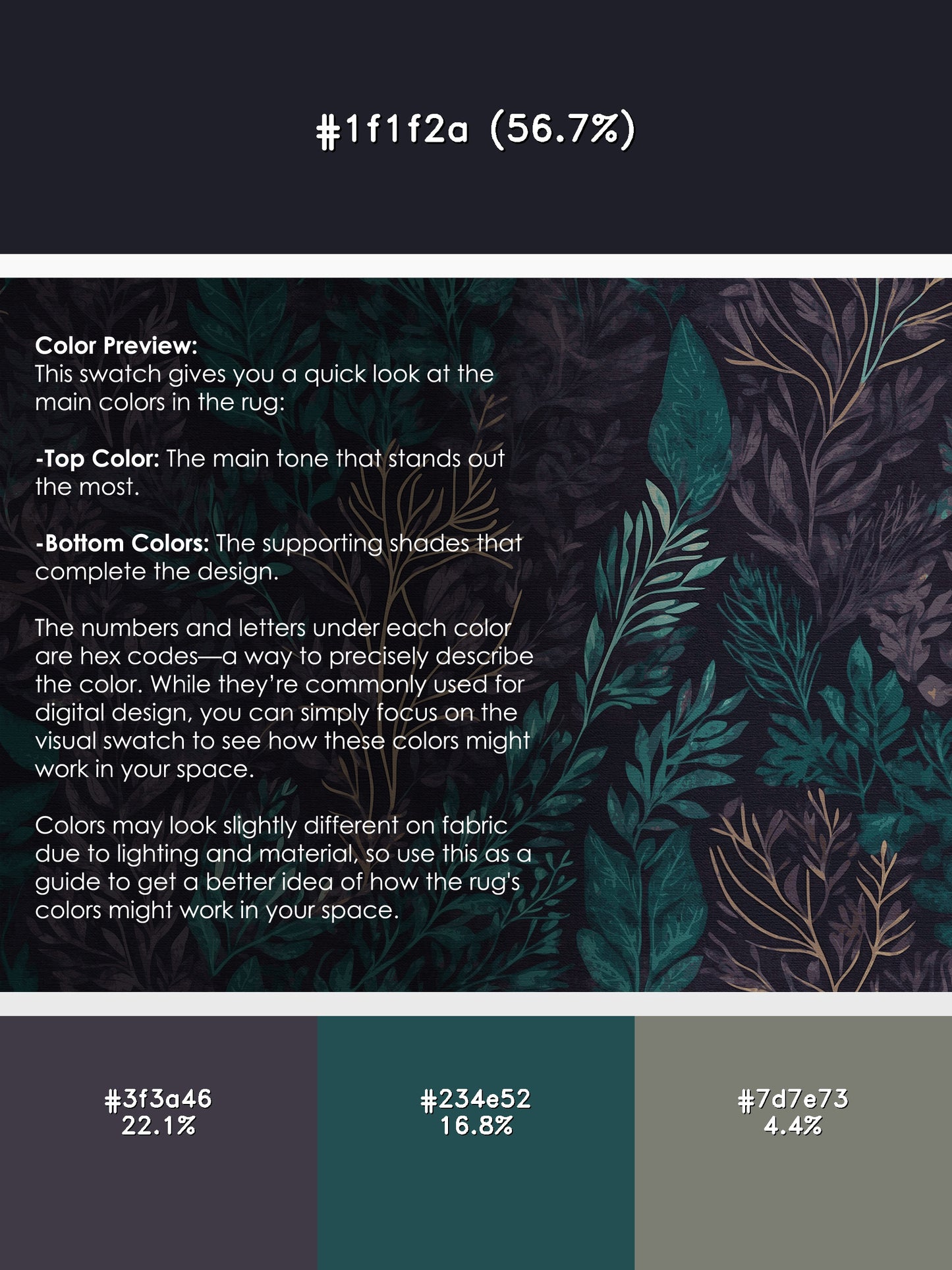 Celestial Forest Rug