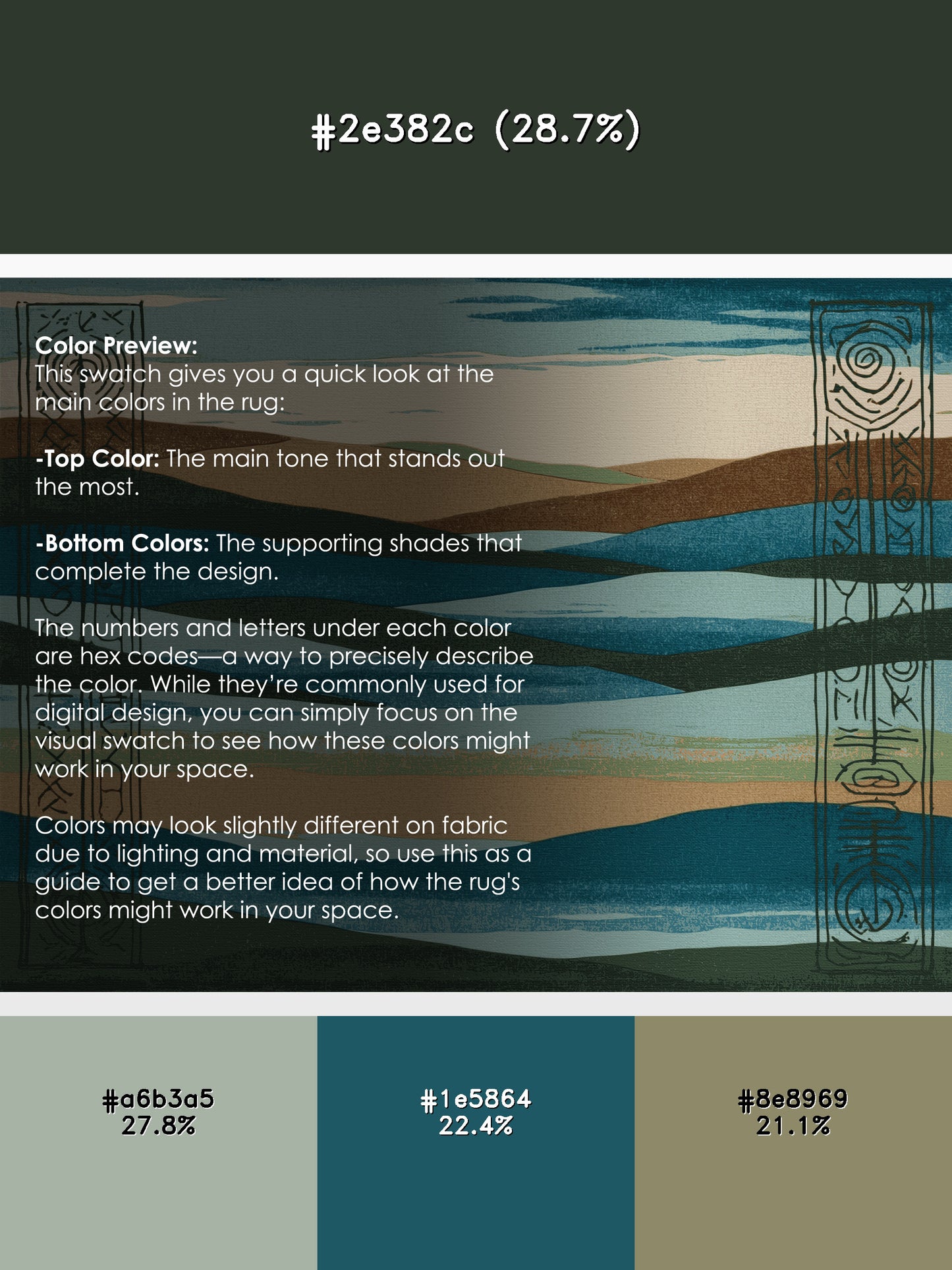 Celestial Driftwood Rug