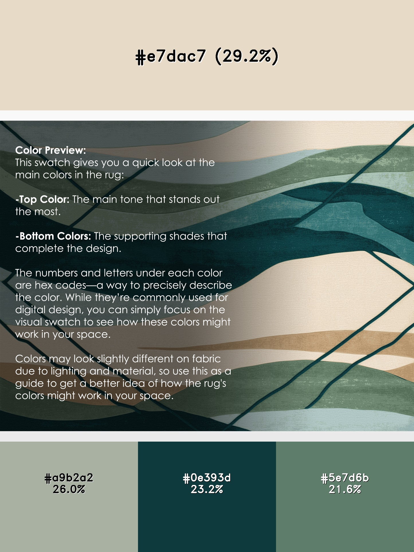 Midnight Cascade Rug