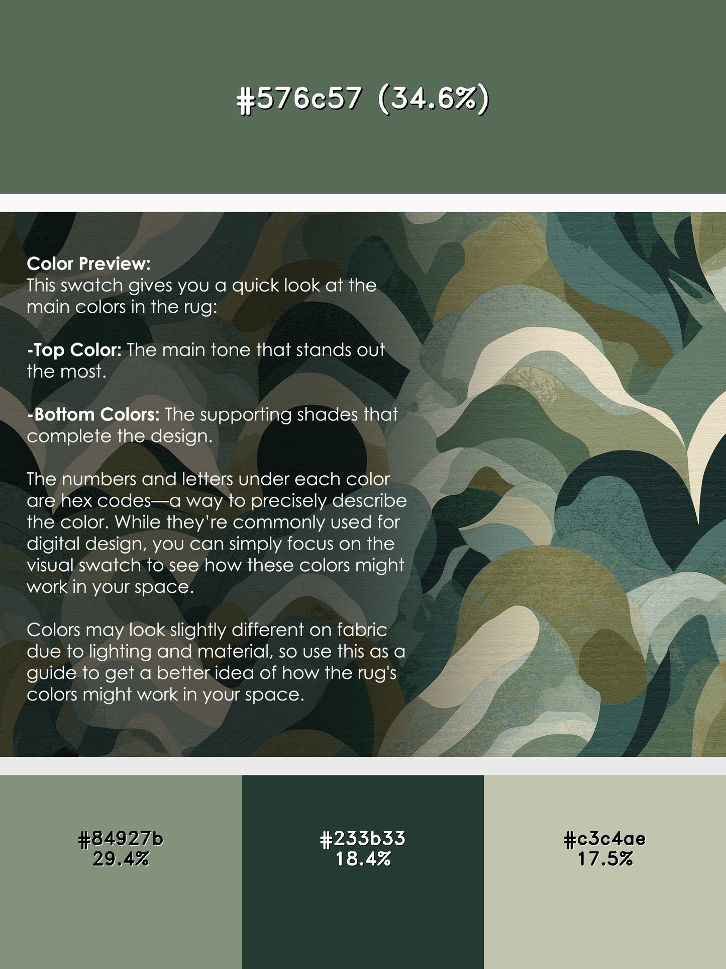 Cosmic Peaks Rug