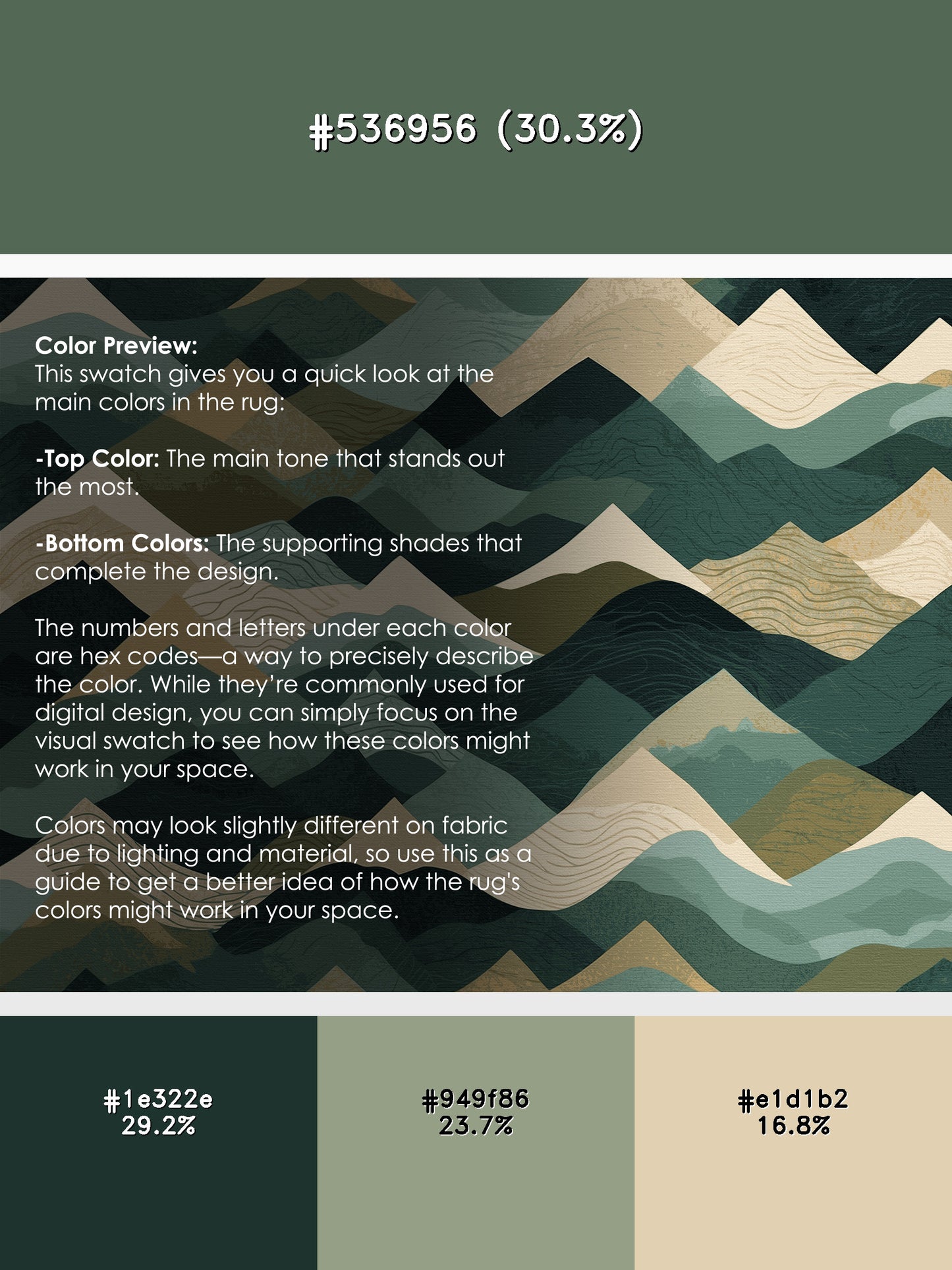 Crescent Embers Rug