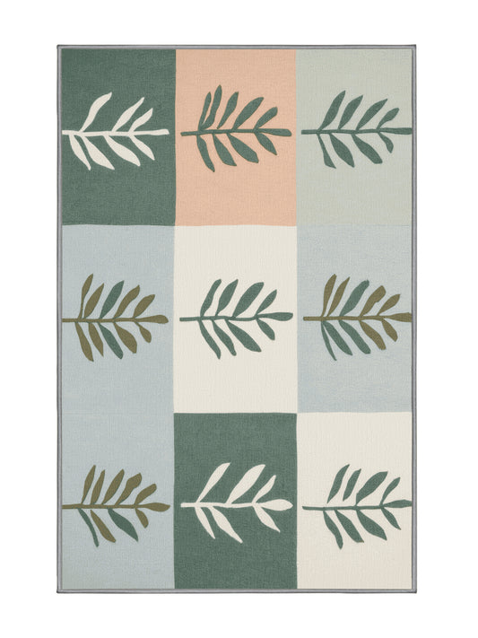 Natures Haven Willow's Grace - Premium Gray Cloud Modern Area Rug | Plush & Washable Options | Rugolution Home Decor