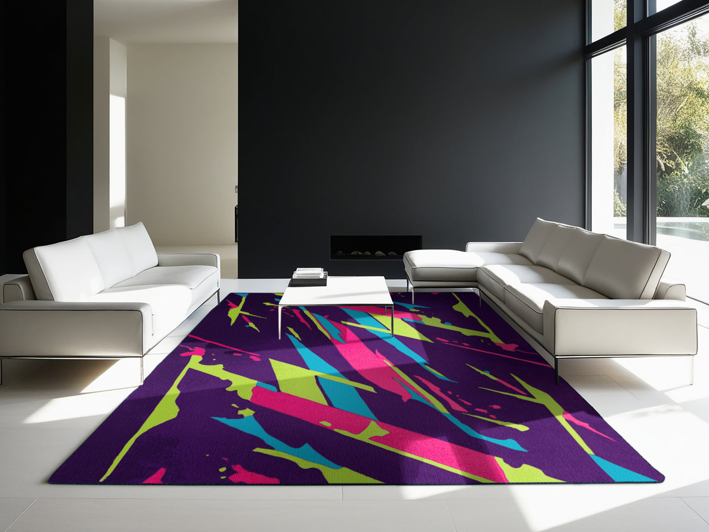 Prismatic Blaze Rug