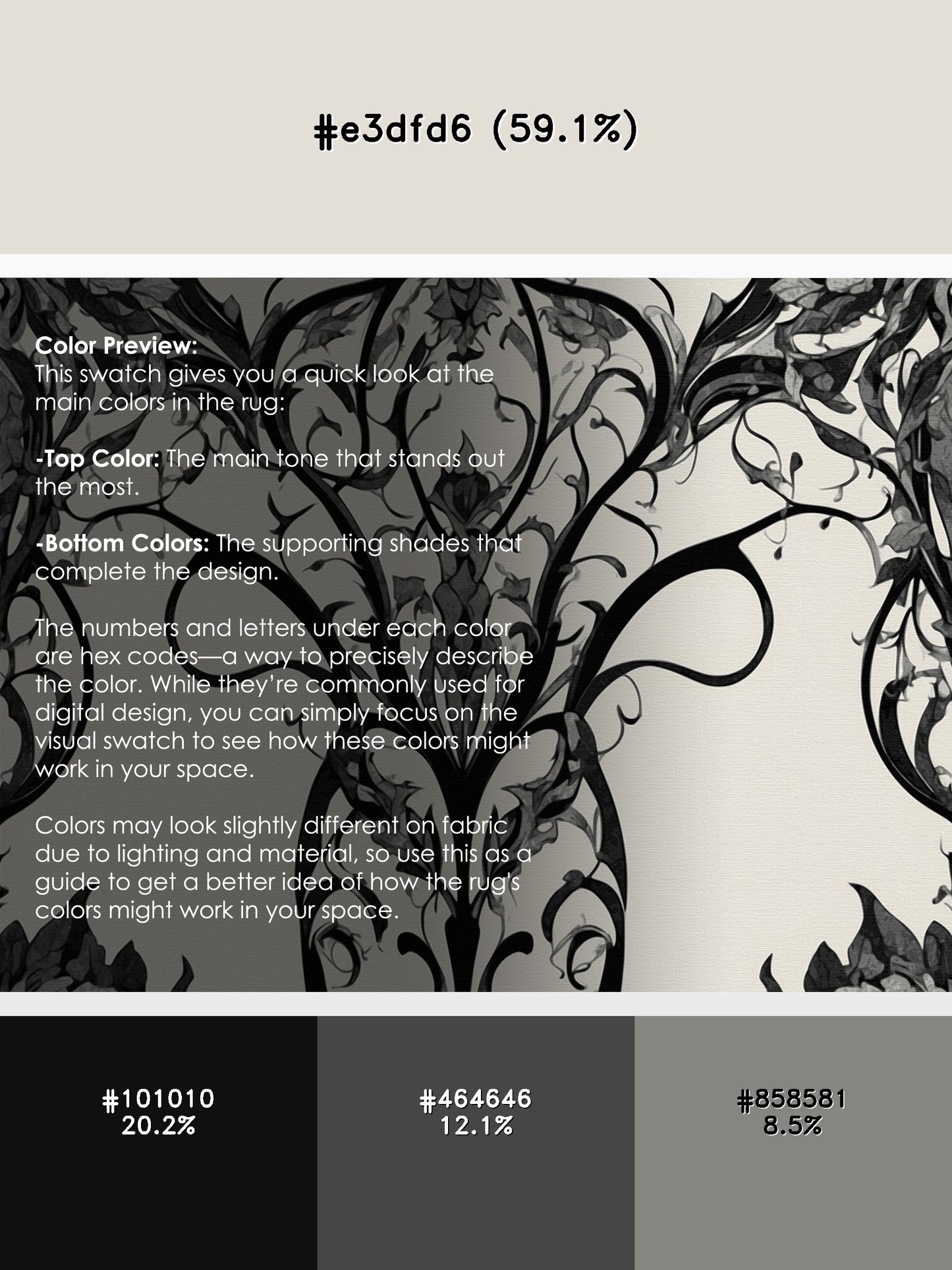 Gilded Nightshade Rug