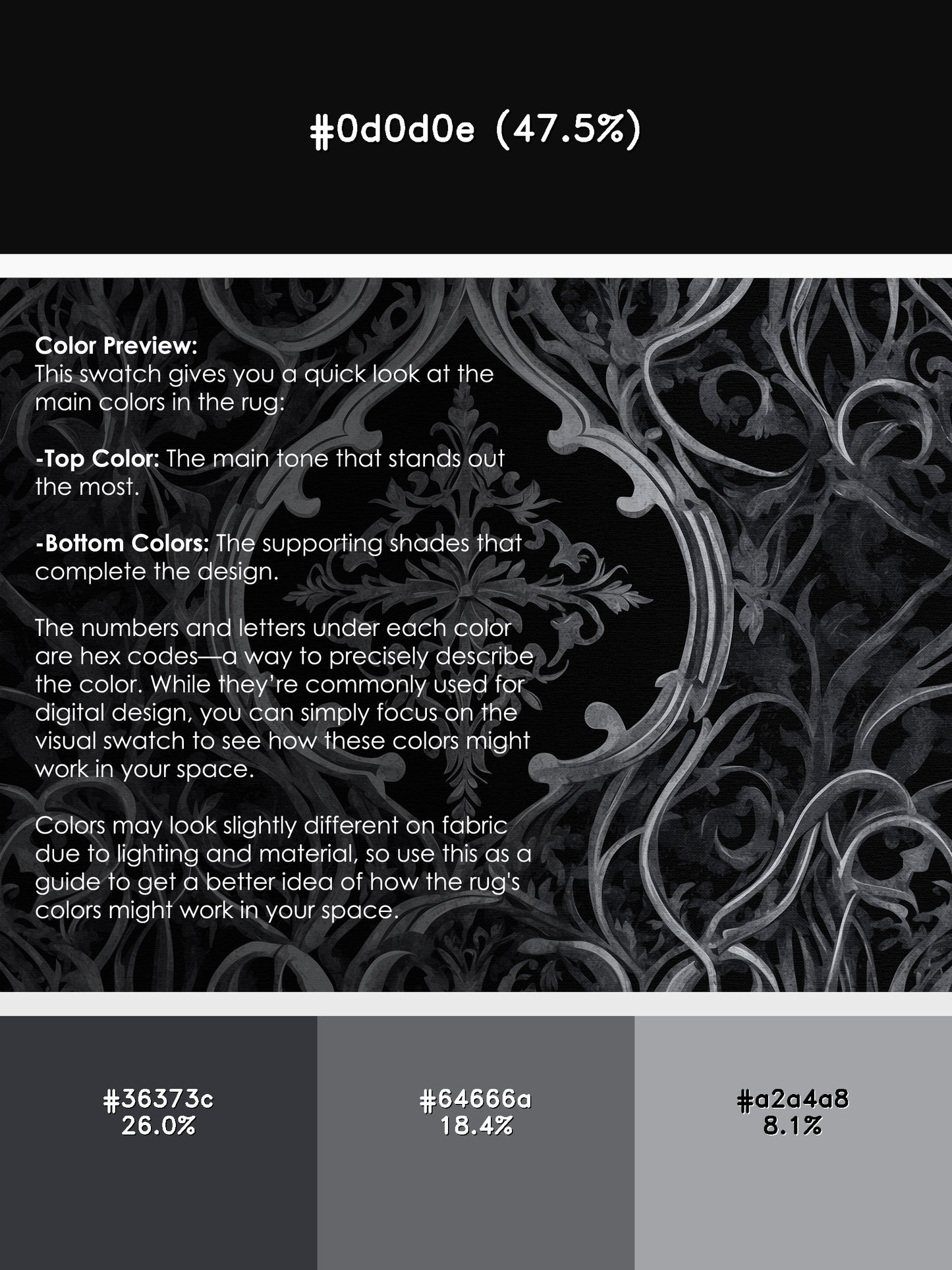 Dusky Petals Rug