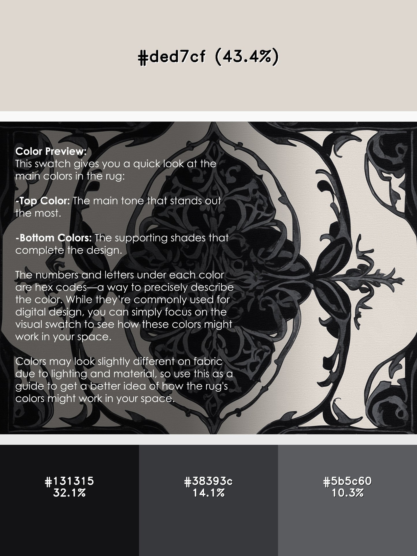 Shadow Crown Rug