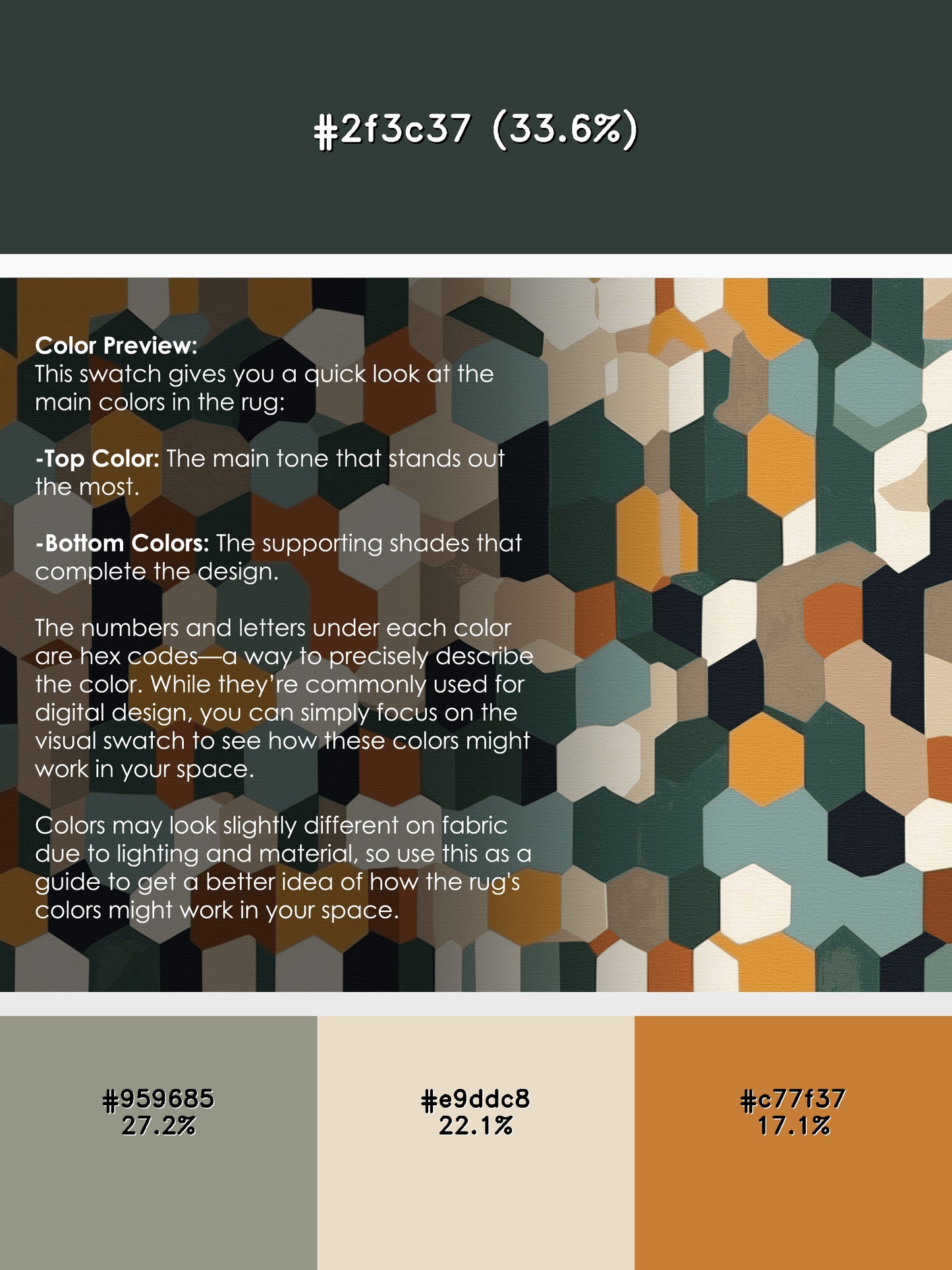 Earth Bound Pixels Rug