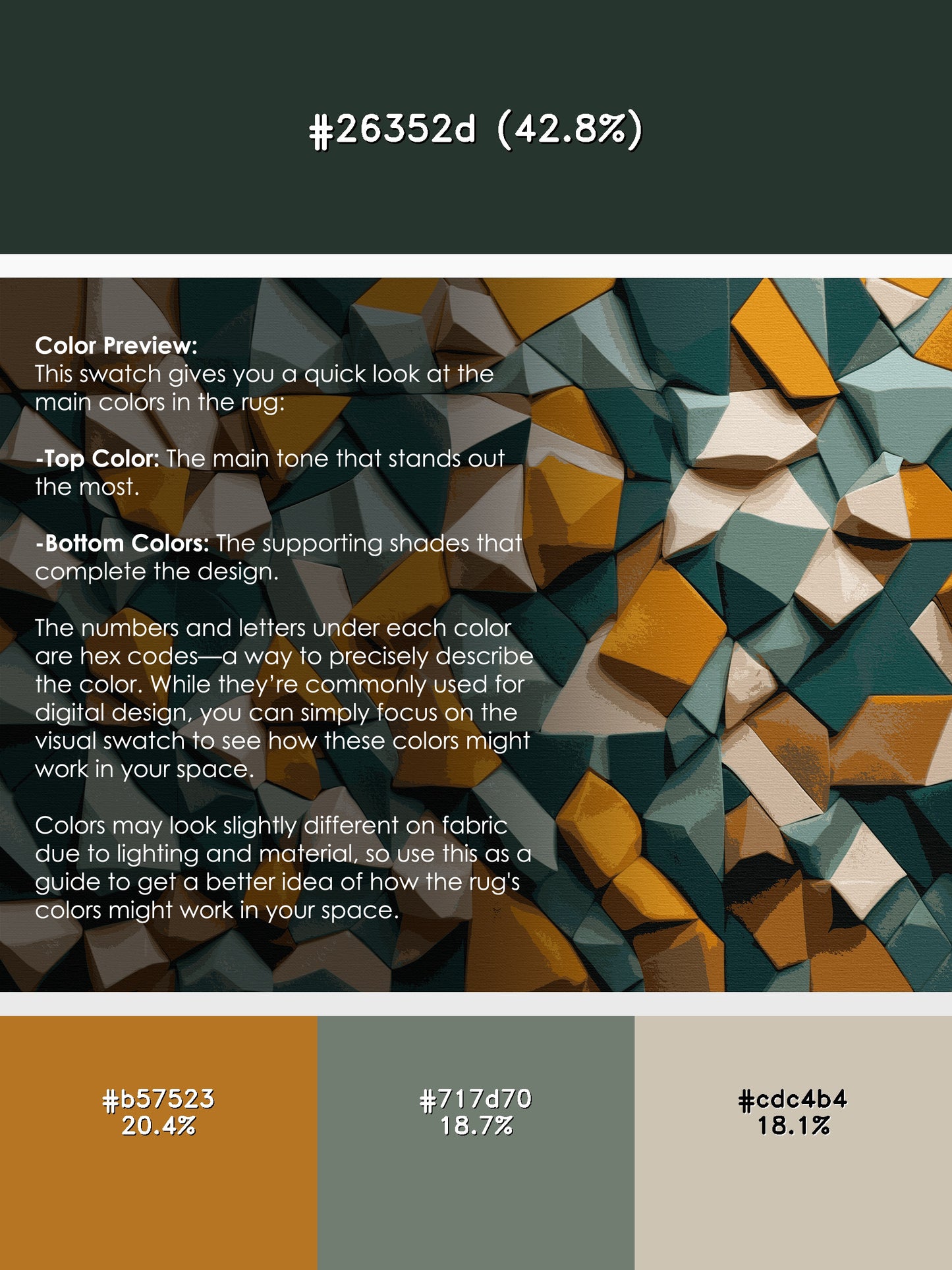 Digital Dunescape Rug