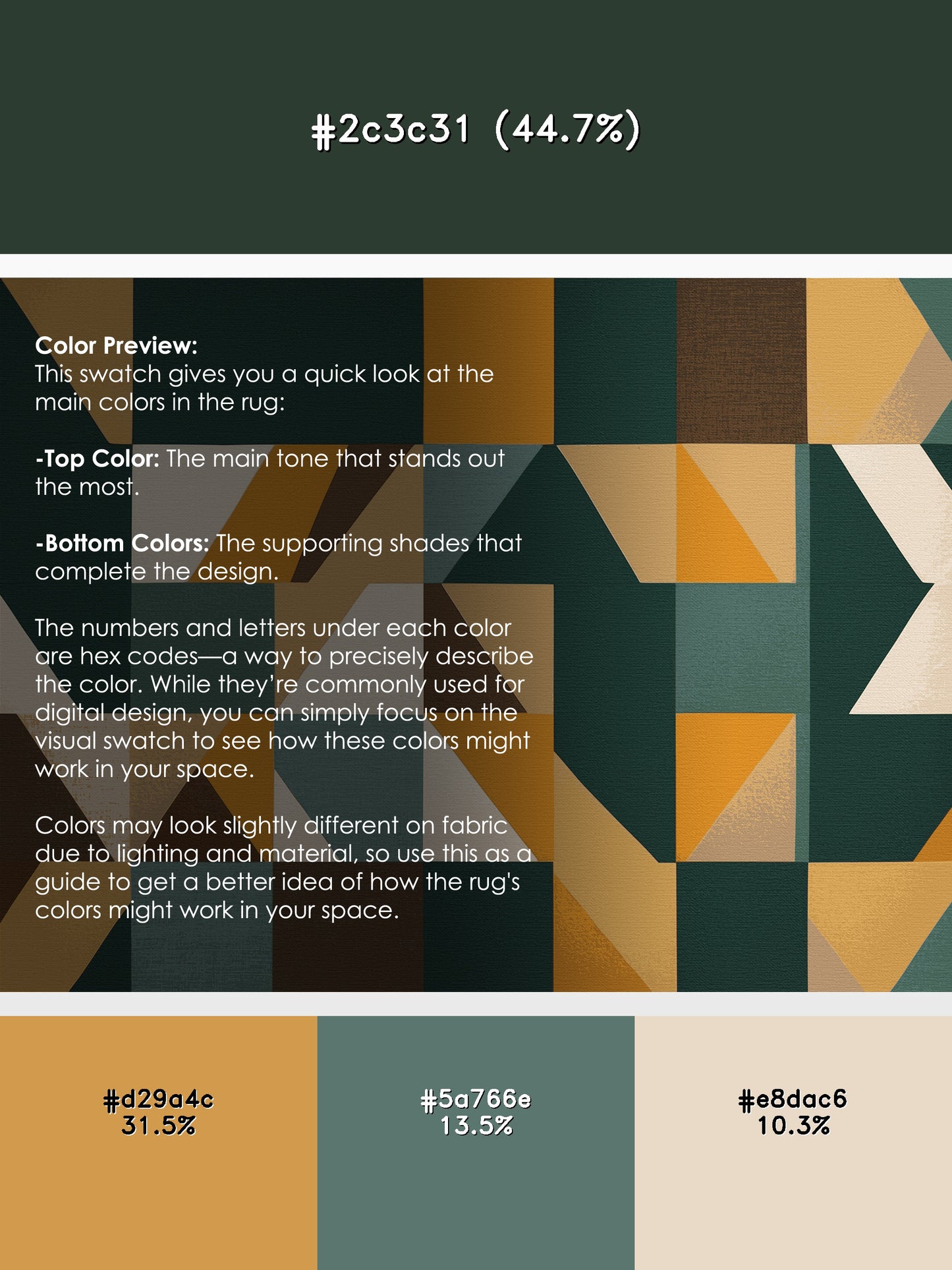 Chunky Lands Rug