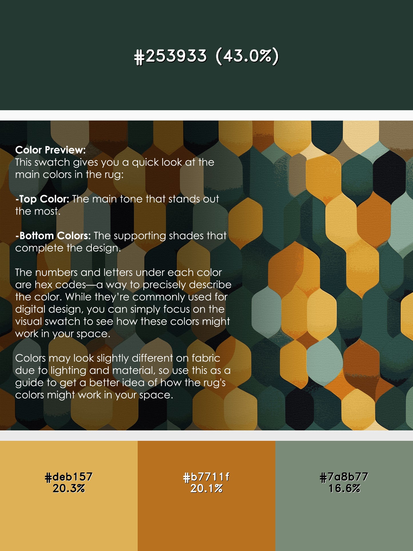 Grid Harmony Rug