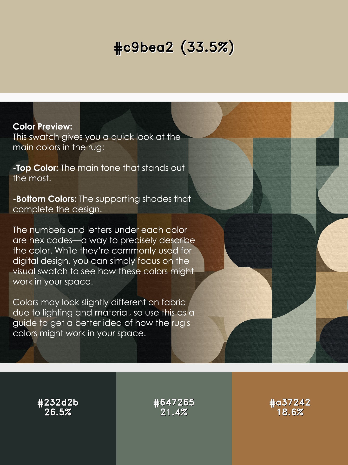 Modular Mountains Rug