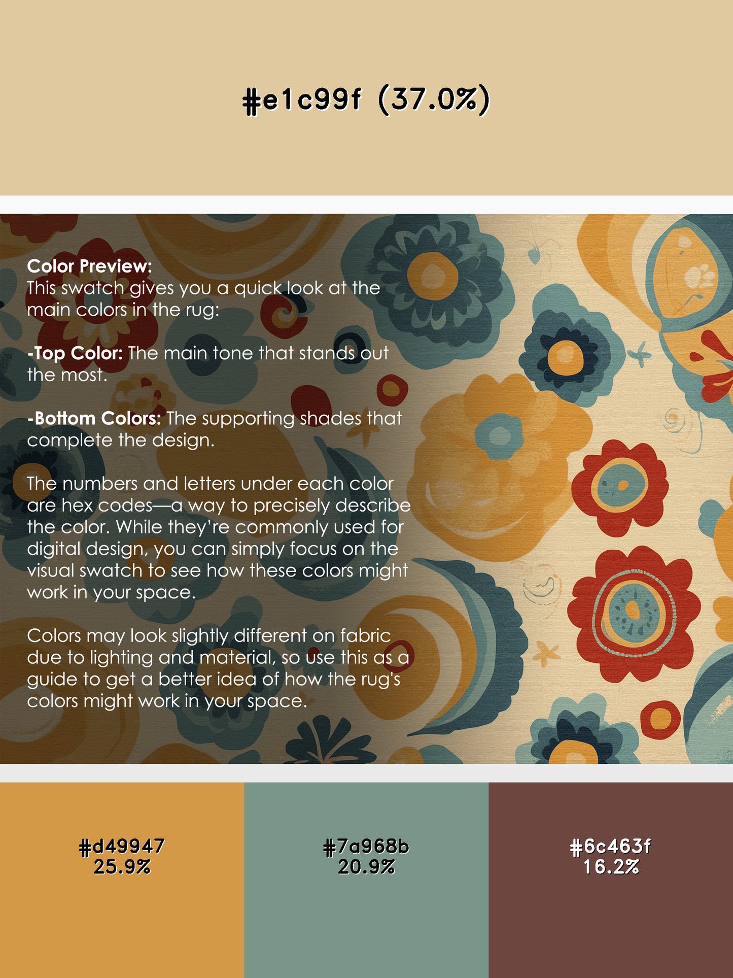 Vibrant Stomp Rug