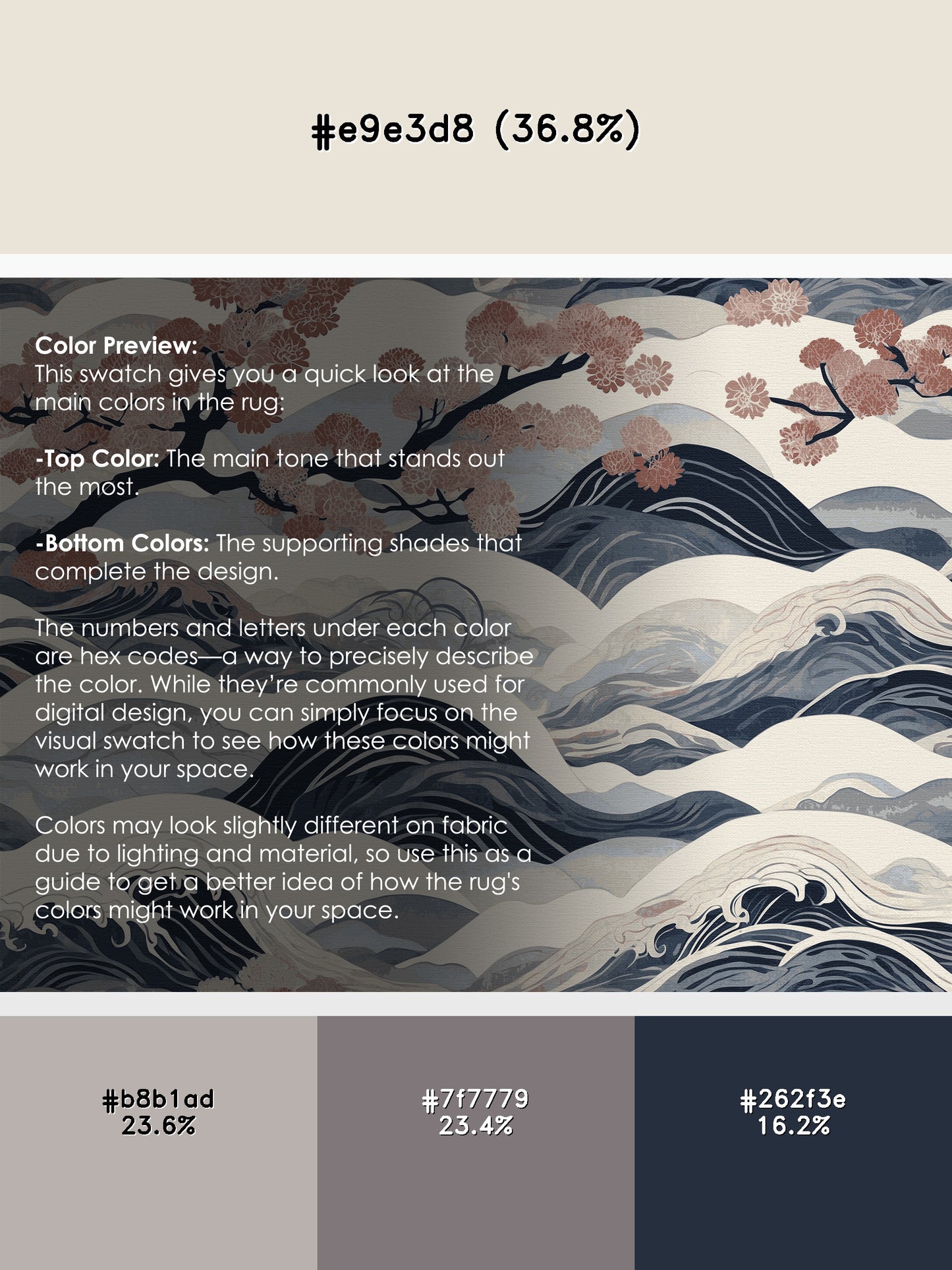 Serenity in Bloom Rug