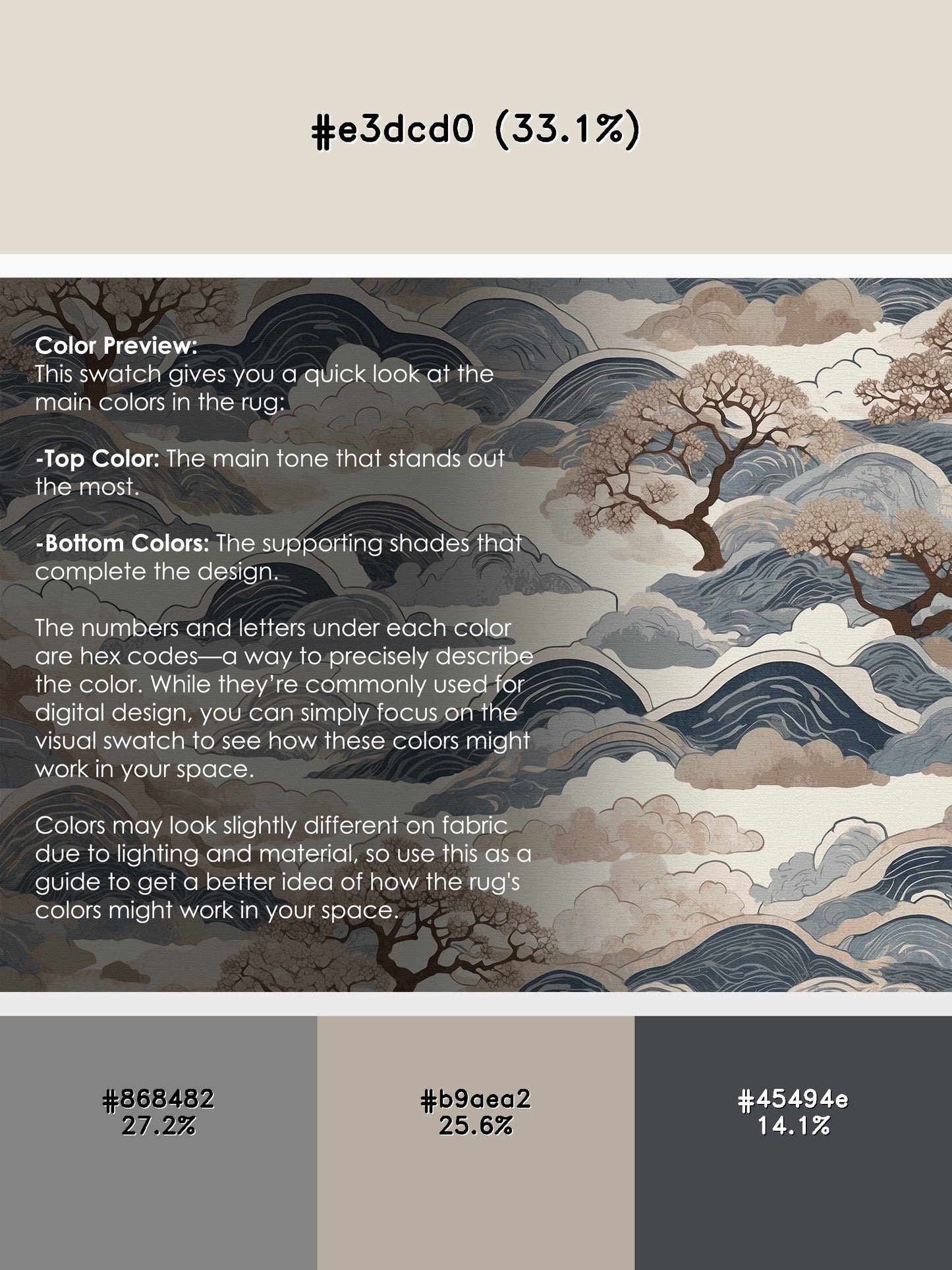 Tranquil Bloom Rug