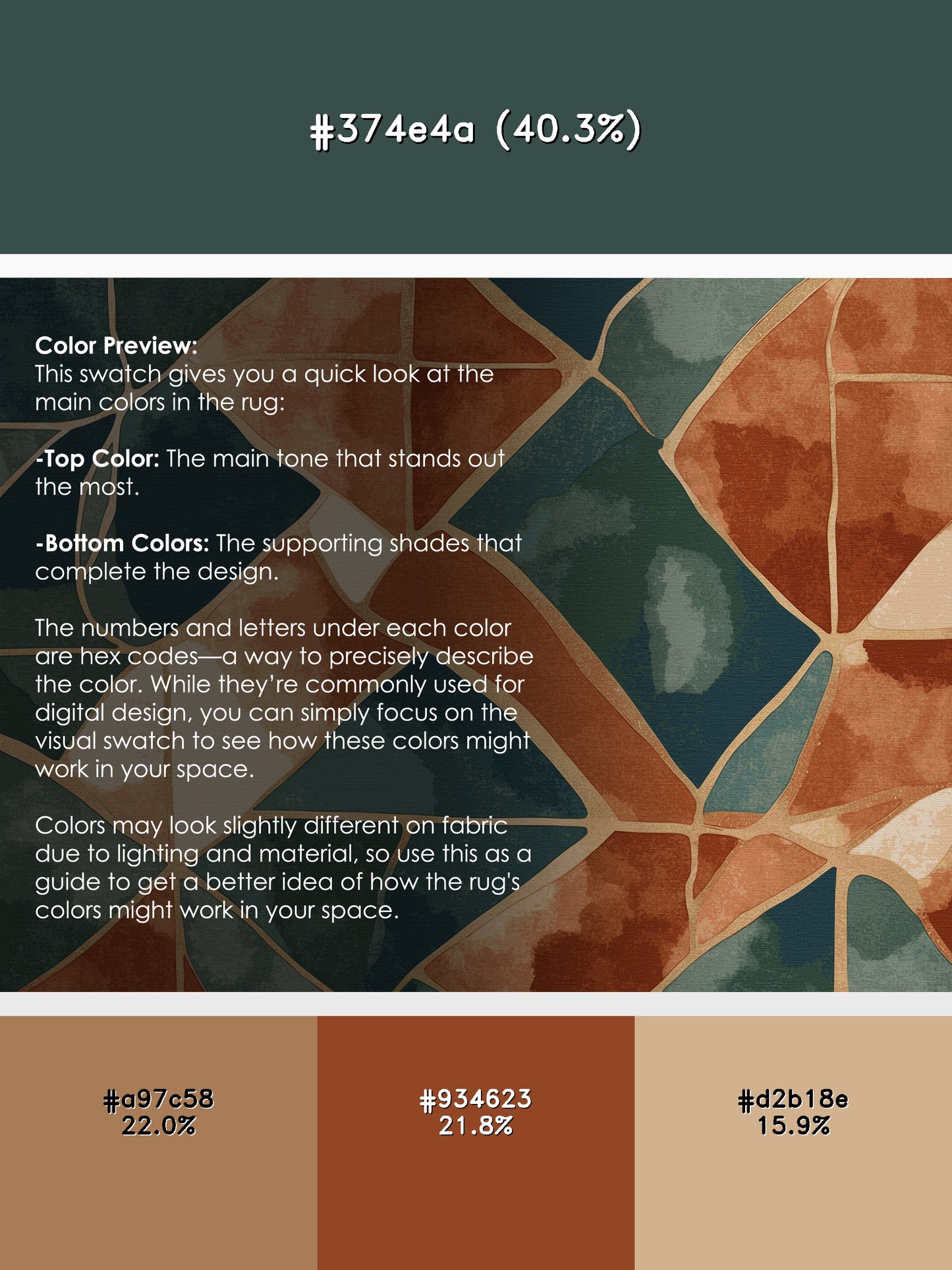 Ochre Outlines Rug