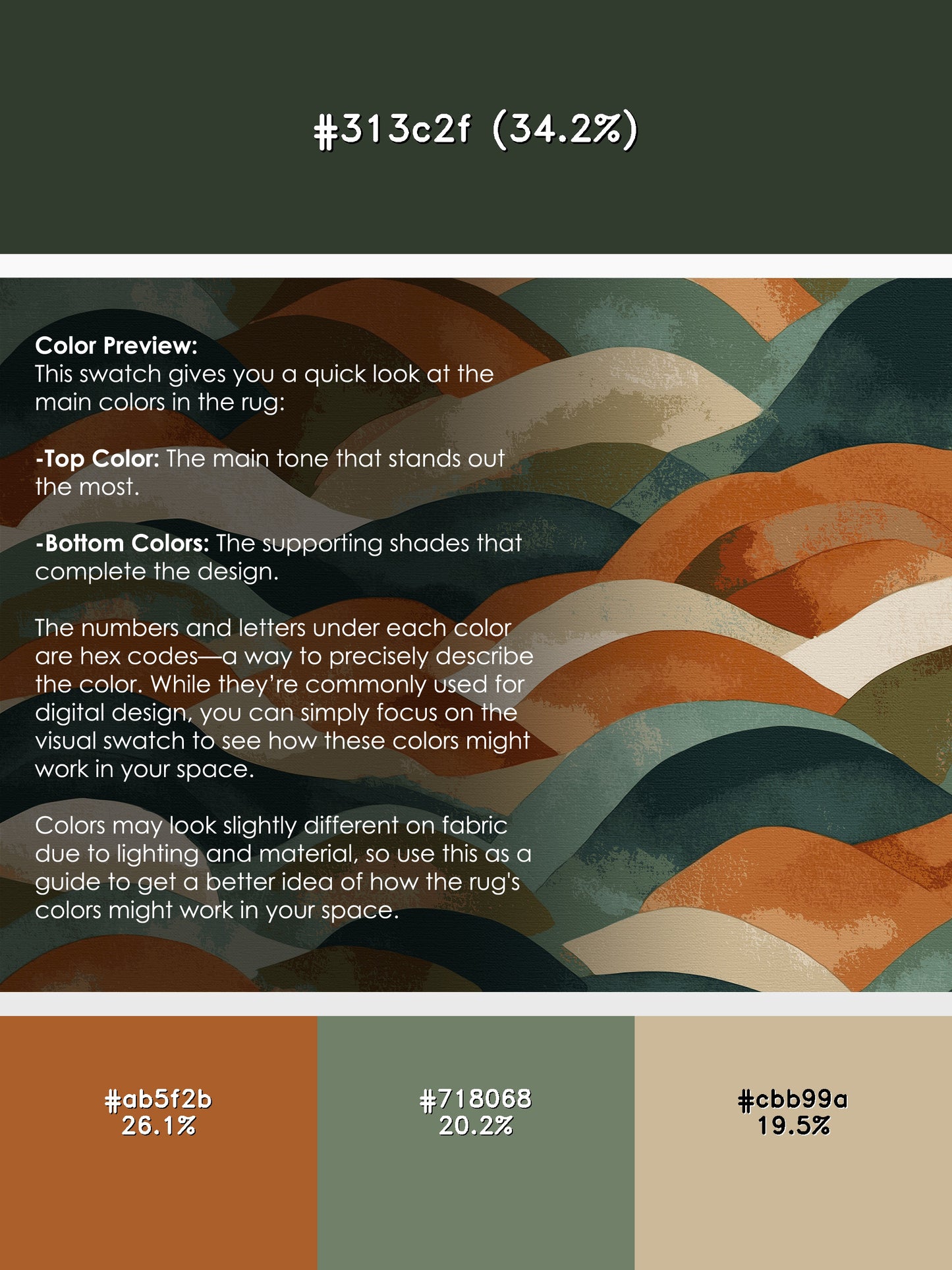 Woodland Waves Rug