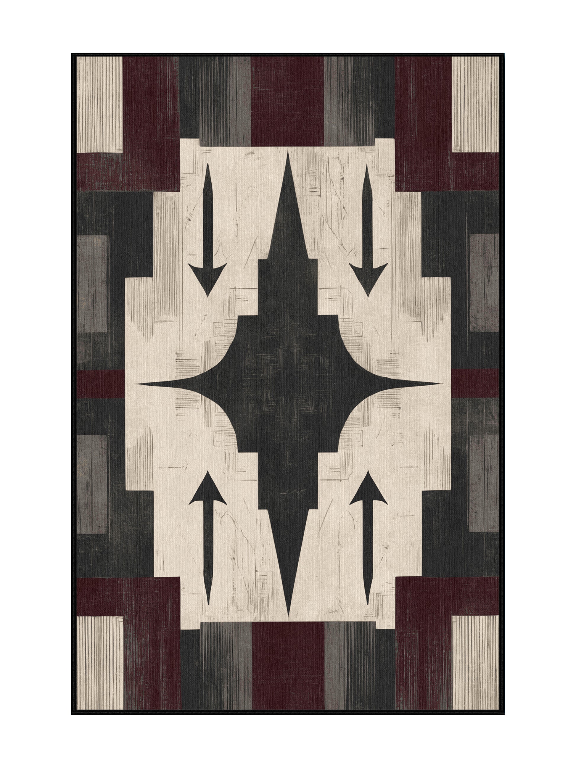 Timeless Tapestries Heirloom Haven - Premium Black Cat Modern Area Rug | Plush & Washable Options | Rugolution Home Decor