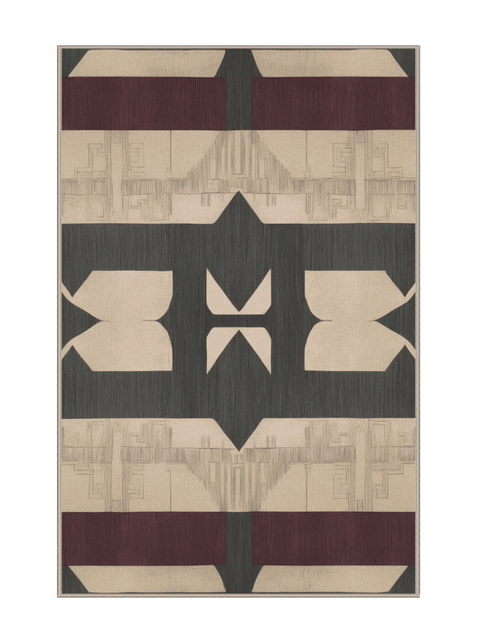 Timeless Tapestries Aristocratic Artistry - Premium Desert Sand Modern Area Rug | Plush & Washable Options | Rugolution Home Decor