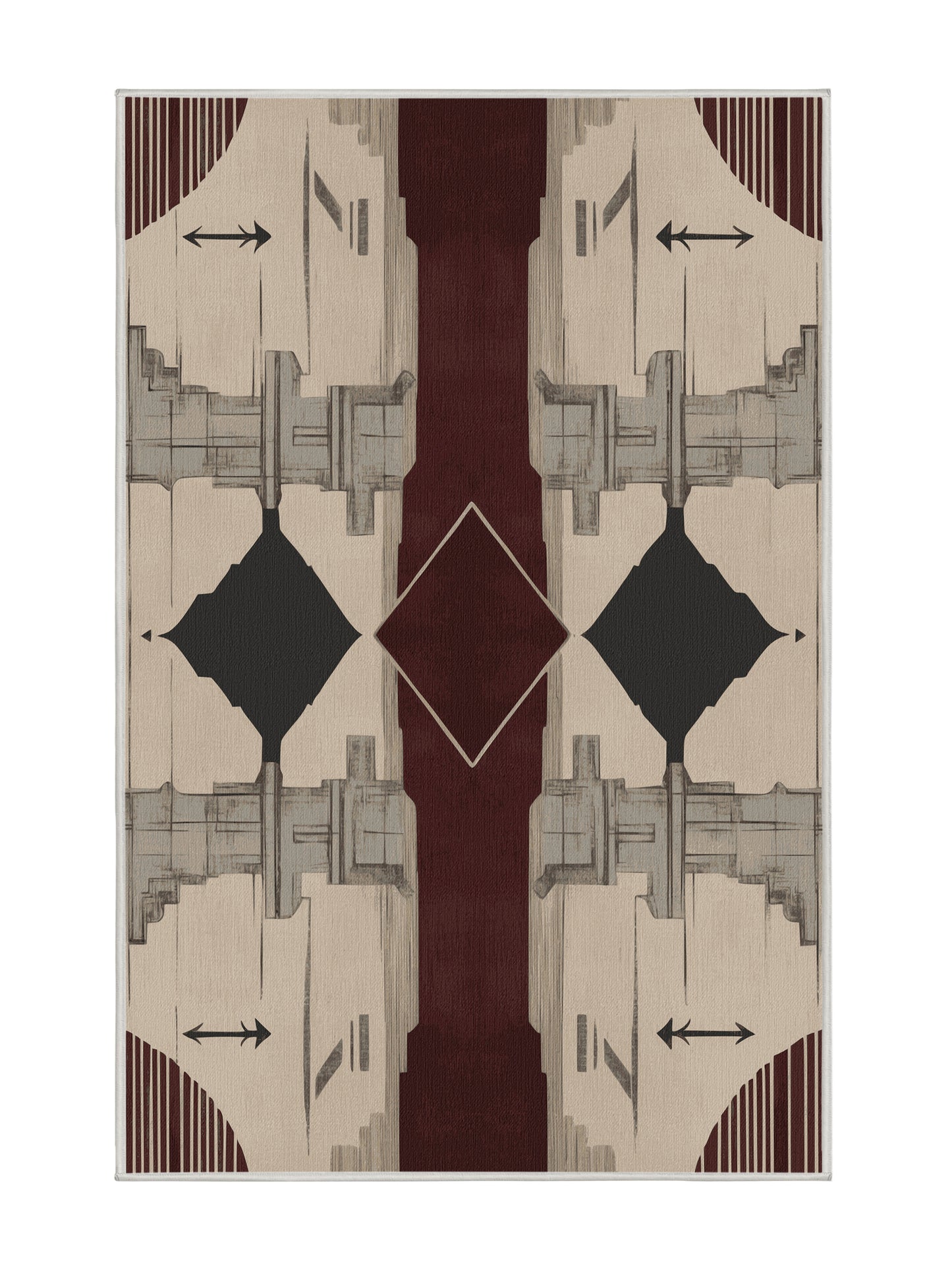Timeless Tapestries Dynastic Dream - Premium Champagne Modern Area Rug | Plush & Washable Options | Rugolution Home Decor