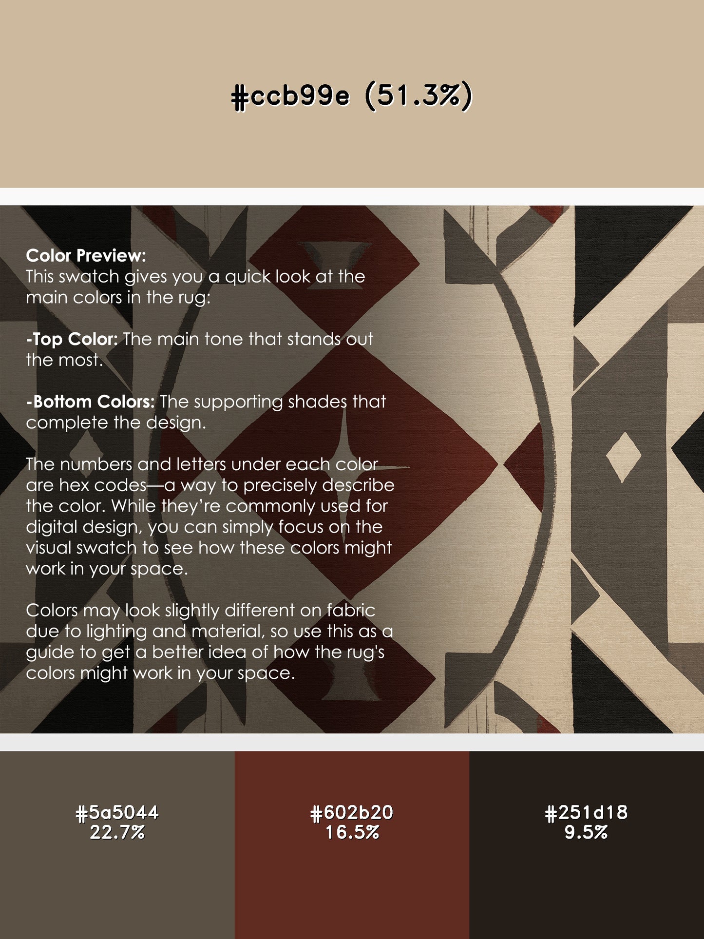 Chronicle Canvas Rug