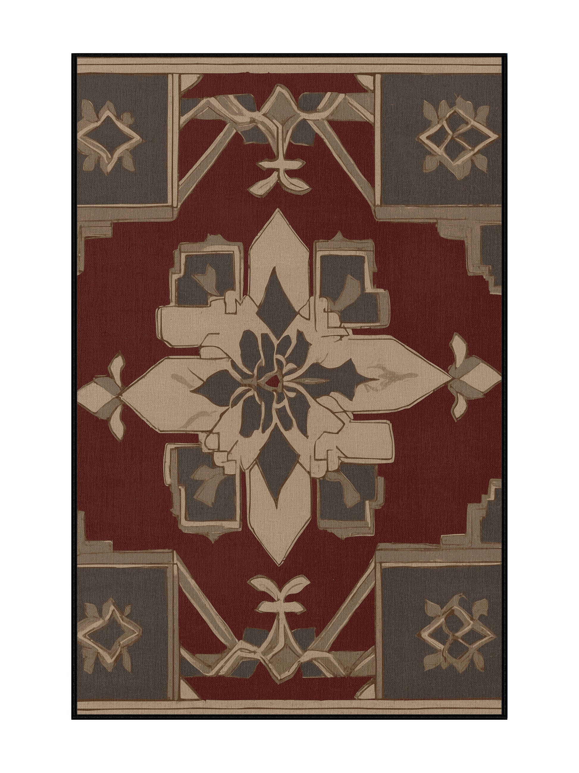 Timeless Tapestries Aristocrat's Legacy - Premium Taupe Modern Area Rug | Plush & Washable Options | Rugolution Home Decor