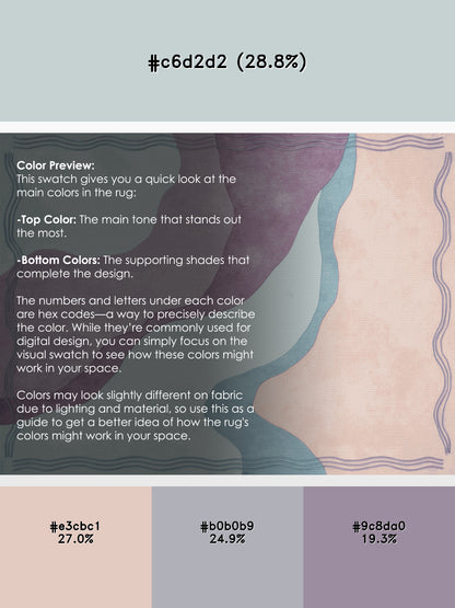 Aqua Whisper Rug