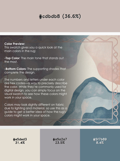 Coral Mist Rug