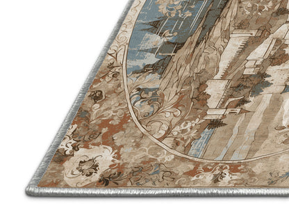 Golden Drawbridge Rug