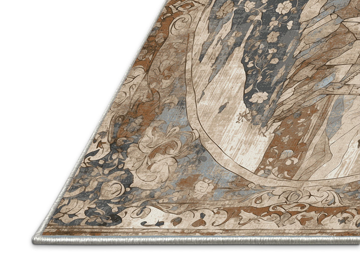 Clifftop Citadel Rug