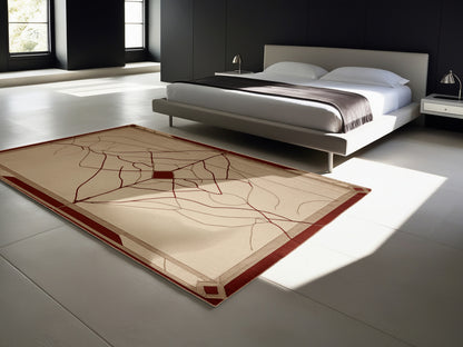 Linear Echoes Rug