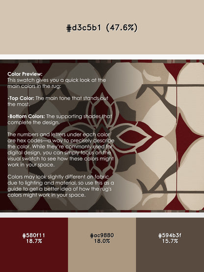 Structured Pathways Rug