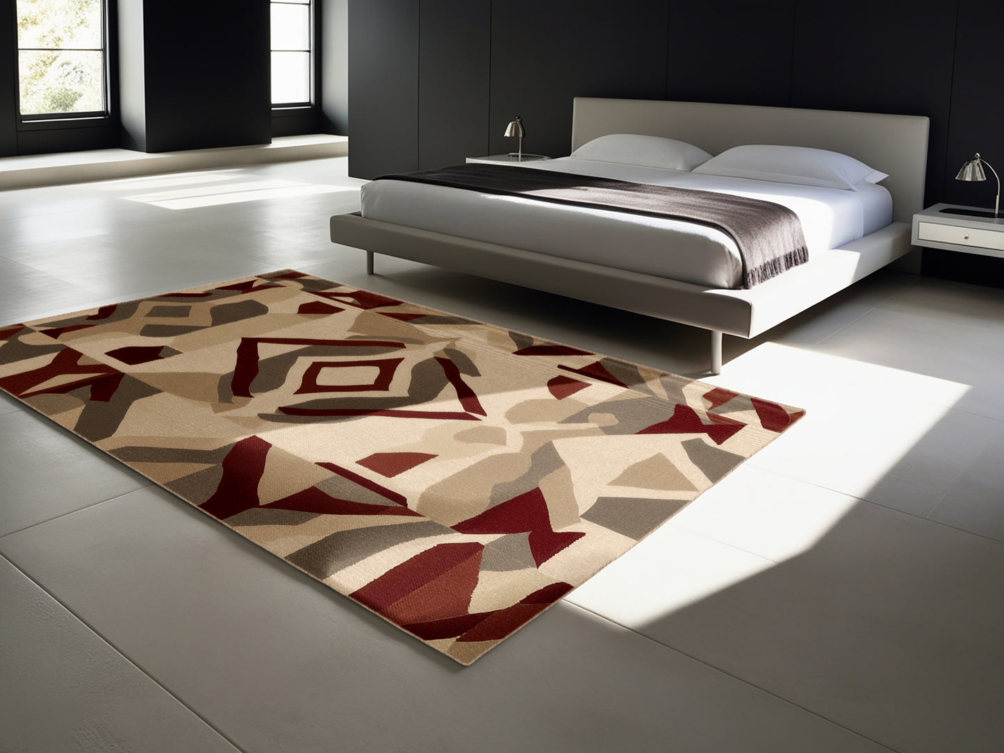 Angular Flow Rug