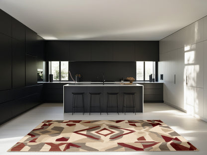 Angular Flow Rug